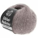 Lana Grossa Silkhair Paillettes Farbe 404 taupe