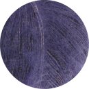 Lana Grossa Silkhair 25 gramm Knäuel Farbe 80 pflaumenblau