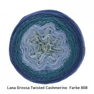 Lana Grossa Twisted Cashmerino Farbe 808  150 gramm Knäuel
