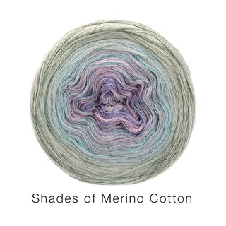 Lana Grossa Shades of Merino Cotton Farbe 614  200 gramm Knäuel