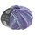 Lana Grossa Cool Wool Semi Solid  50 gramm Knäuel  Farbe 6503 violett/jeans/ecru meliert