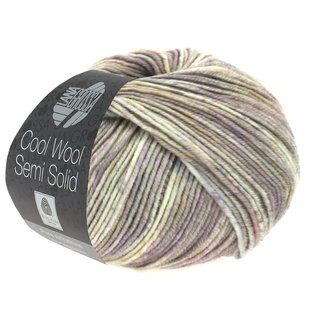 Lana Grossa Cool Wool Semi Solid  50 gramm Knäuel  Farbe 6504 beige/sand/taupe meliert
