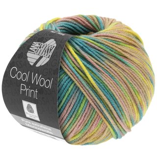 Lana Grossa Cool Wool Print 50 gramm Knäuel  Farbe 819