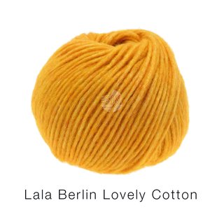 Lana Grossa lala Berlin Lovely Cotton Farbe 12, dottergelb
