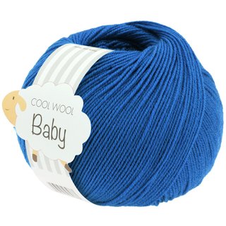 Lana Grossa Cool Wool Baby  50 gramm Knäuel  Farbe 283, tintenblau