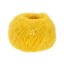500 gramm Lana Grossa Brushy ( lala Berlin ) 10 Knäuel a 50 gramm, Farbe 5, gelb