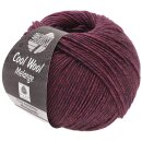 500 gramm Lana Grossa Cool Wool Big Melange 10 Knäuel a 50 gramm, Farbe 7352, Weinrot