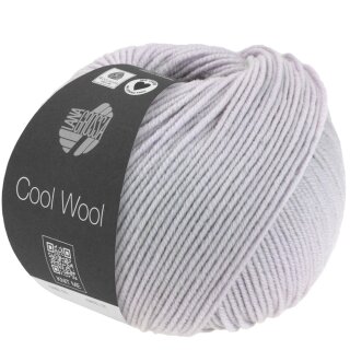 Lana Grossa Cool Wool Melange 50 gramm Knäuel Farbe 1402, Flieder meliert