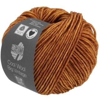 Lana Grossa Cool Wool Big Vintage, 50 gramm Knäuel,  Farbe 7163, camel
